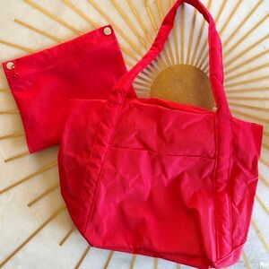 Baggu Mini Cloud in Candy Apple